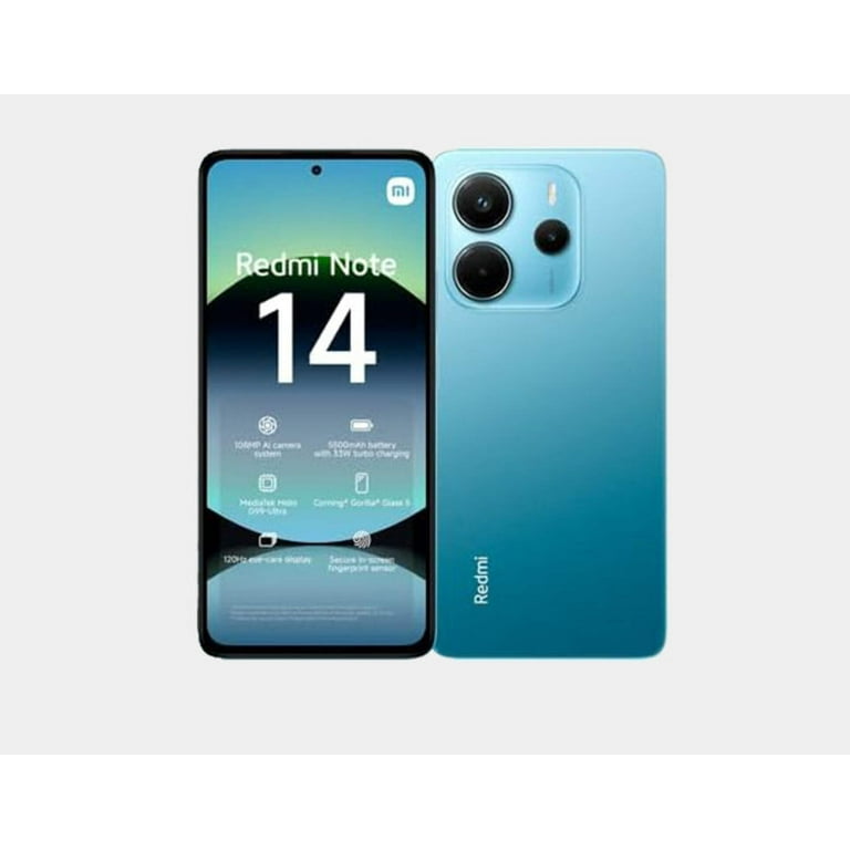 Xiaomi Redmi Note 14 4G 256GB ROM 8GB RAM Dual SIM GSM Unlocked