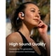 thumbnail image 3 of SHOKZ OpenMove - Open-Ear Bluetooth Sport Headphones, Bone Conduction Wireless Earphones, Sweatproof for Running and Workouts, with Sticker Pack (Pink), 3 of 5