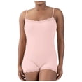 thumbnail image 1 of Combinaison Sans Manches en Dentelle Unie pour Femmes, Pantalon Ajusté, 1 of 4
