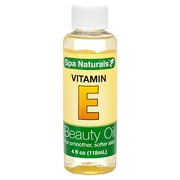 Spa Naturals Vitamin E Beauty Oil, 4 oz. Bottle