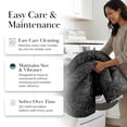 thumbnail image 7 of Elegant and Chic Winter Brush Reversible Soft Down Alt 3-Piece Comforter Set by Southshore Fine Linens, 7 of 7