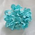 thumbnail image 2 of Lily Garden Silk Hydrangea Heads Artificial Flowers (12, Turquoise), 2 of 4