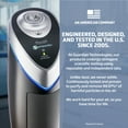 GermGuardian Air Purifier with HEPA Filter, UVC, Removes Odors, Mold, 743 Sq. ft, AC4825E, Gray