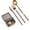 Rose Gold, variant on OUTLERY Portable & Reusable Cutlery Set with Case Stainless Steel (Rainbow)