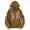 Brown, variant on Womens Oversized Hoodies Gothic Butterfly Zip Up Hooded Jacket Warm Fleece Lined Loose Fot Sweatshirts Dark Gray