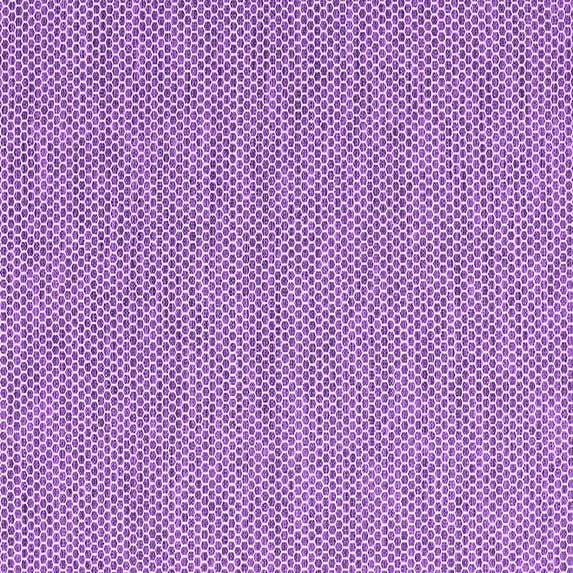 Ahgly Company Indoor Square Abstract Purple Contemporary Area Rugs, 7' Square