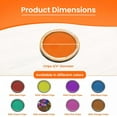 thumbnail image 5 of MR CHIPS ¾ inch Plastic Magnetic Bingo Chips with Metal Ring, 300 Chips, Orange, All Ages, 5 of 8