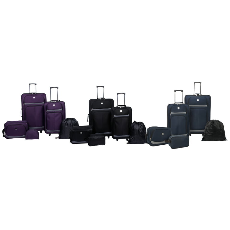 Protege 2 Pack Travel Suitcase Zinc Alloy Luggage Locks with Keys, Blue  Atoll 