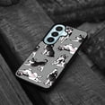 thumbnail image 4 of WIRESTER Shockproof Soft Rubber Cover Case for Samsung Galaxy S26+ / S26 Plus 6.7" 2026, Siberian Husky Funny Playful Postures On Gray, 4 of 5