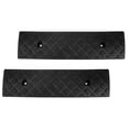thumbnail image 4 of 2pcs Rubber Car Curb Ramps Threshold Bridge Tracks Ramps for Driveway Sidewalk, 4 of 5