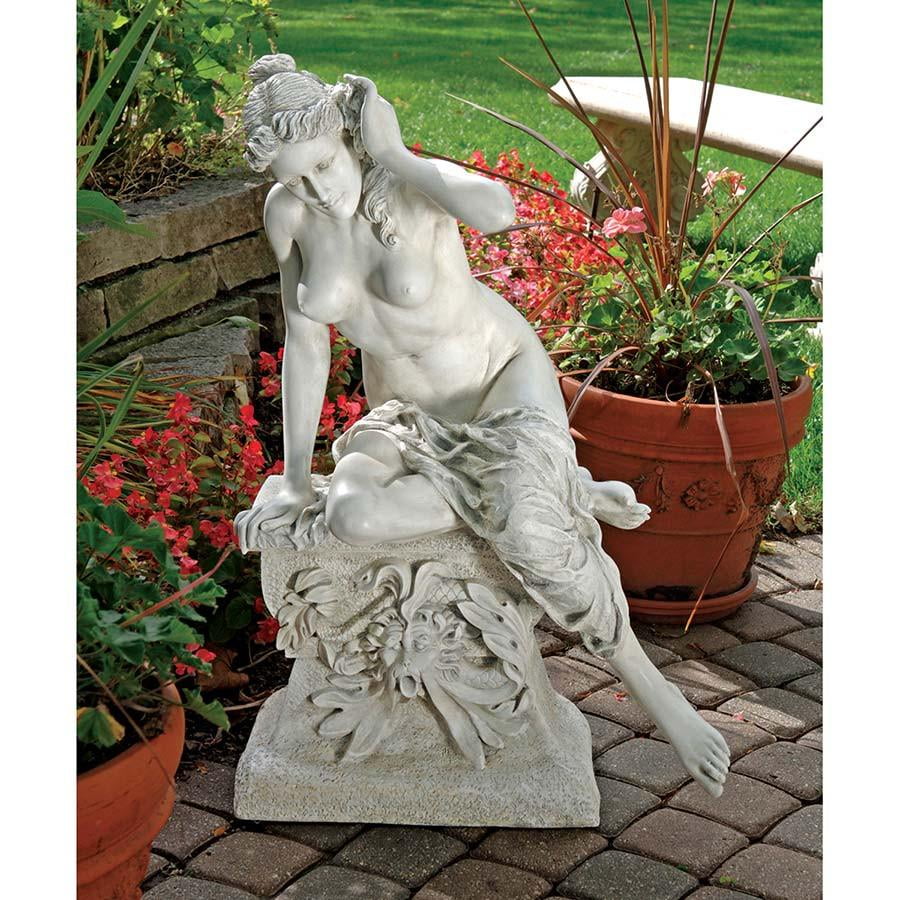 Design Toscano Nude Erotic Greek Goddess Demeter Home Museum Garden Statue ...
