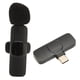 thumbnail image 4 of Micrófono Lavalier Inalámbrico USB C ANGGREK Plug Play Emparejamiento Automático Bluetooth, 4 of 8
