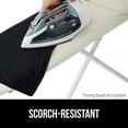 thumbnail image 4 of GORILLA GRIP Scorch Resistant Ironing Board Cover, Silicone Coating, Hook and Loop Fastener Strap, Linen, 4 of 10