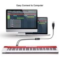 thumbnail image 4 of TiooDre Electric Piano Drum Usb To 2 Midi Interface Music Adapter Cable Converter For Pc Music Keyboard Synth Adapter Windows Ios 2 Meters, 4 of 8
