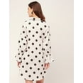 thumbnail image 4 of Moomaya Spread Collar Shirt Cotton Dress - Women's Casual Printed Dress, 4 of 9