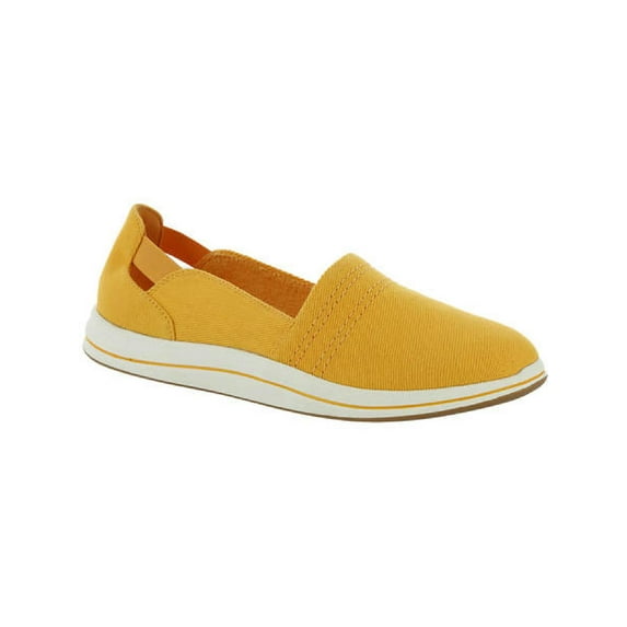 Clarks Cloudstepper Women's Breeze Step Canvas Slip-On EVA Casual Loafers