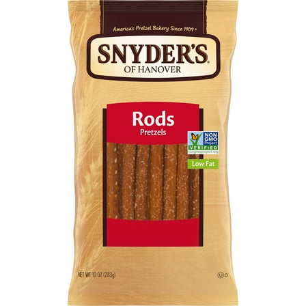 Snyder's of Hanover, Pretzel Rods, 10 oz Bag