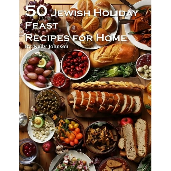 50 Jewish Holiday Feast Recipes for Home, (Paperback)