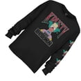thumbnail image 4 of The Simpsons Long Sleeve Shirt Krusty The Clown, Lisa, Bart, Homer Long Sleeve Tee Graphic T-Shirt Black Large, 4 of 7