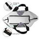 thumbnail image 4 of Balery Purple Butterflies Bolsa Tote Estilo Estético con Cremalleras, Bolsa de Hombro, Bolsa de Compras Grande y Plegable, 4 of 8
