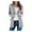 Gray, variant on Chunky Cable Knit Cardigan For Womens Plus Size Boyfriend Oversized Cardigan Sweaters Oversized Long Sleeve Fuzzy Button Down Open Front Knit Sweaters Outwear