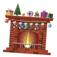 thumbnail image 4 of Etiqueta de la pared de de Navidad, decoración de Navidad, etiqueta de la ventana del arte de la pared extraíble para la decoración del, 4 of 8