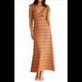 thumbnail image 1 of Vestido de Verano para Mujer, con Cordones, Escote en V, Borlas, Corte en A, Fluido, Estilo . Color Caramelo XL, 1 of 10