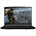 thumbnail image 1 of Laptop Gamer MSI Thin GF63 GeForce GTX 1650 Ti Core I7 10750H 16GB 256GB SSD 1TB Reacondicionado, 1 of 6