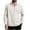 White, variant on Lenpel Men's Button down Shirts Fall Long Sleeve Collared Solid Color Shirts with Pocket Business Casual Tops(Yellow,X-Large)