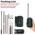 thumbnail image 2 of Kit de Carcasa para Placa Desarrollo Heltec V4 Meshtastic WiFi LoRa 32 con Antena Flexible SX1262, BLE Bajo Consumo Alimentación Solar, 2 of 5