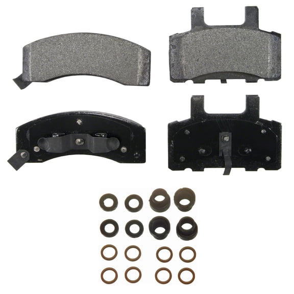Wagner QuickStop ZX370 Semi-Metallic Disc Brake Pad Set Fits select: 1995-2000 CHEVROLET TAHOE, 1992-1999 CHEVROLET SUBURBAN