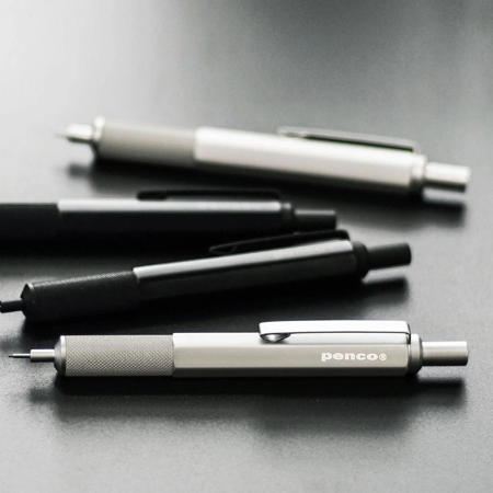 シャーペン penco ドラフティングペンシル シンプル HB 0.5 日本製 ショートサイズ 短い 0.5mm 製図 日本製 プレゼント ギフト 手帳 筆記具