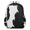 Beige, variant on Black and White Cowhide Print Multi-Functional Backpack, 16" Waterproof Travel Casual Daypack with Reflective Strip, Cowhide Print Work Laptop Backpack for Men Women