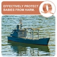 thumbnail image 3 of HAMPPLIES Copper Rc Boat Motor Brush Water Cooling Jacket Efficient Heat Dissipation for Model Boats, 3 of 6