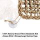 thumbnail image 3 of Hermit Crab Climbing Toys, Seagrass Mat Lizard Hammock with Suction Cup, Natural Seagrass Woven Net, 3 of 5