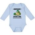 thumbnail image 3 of Inktastic Avocado Every Day Boys or Girls Long Sleeve Baby Bodysuit, 3 of 5