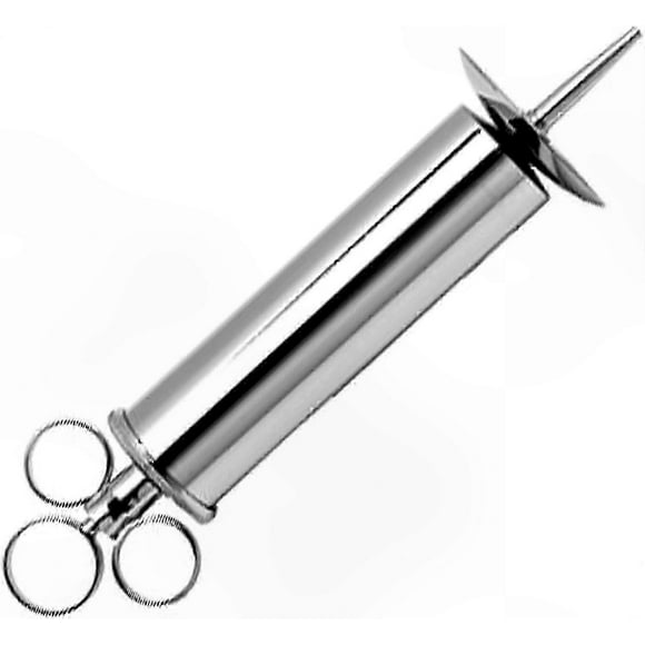 2oz Metal Ear Syringe for Medical Applications