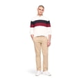 thumbnail image 3 of Men's Tommy Hilfiger Striped Crewneck Sweater Color: Navy Size: L, 3 of 4
