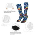 thumbnail image 6 of Fotbe Animals Rescue Team print Women's Men's Novelty Crew Socks Cotton Socks Knee High Socks for Walking,Running,Nurses,Pregnancy, 6 of 9