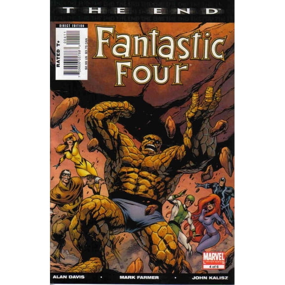 Fantastic Four: The End #4 VF ; Marvel Comic Book
