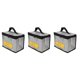 thumbnail image 4 of 3Pcs Lipo Battery Safe Bag Fireproof Explosionproof Large Capacity Storage with Zipper, 4 of 5
