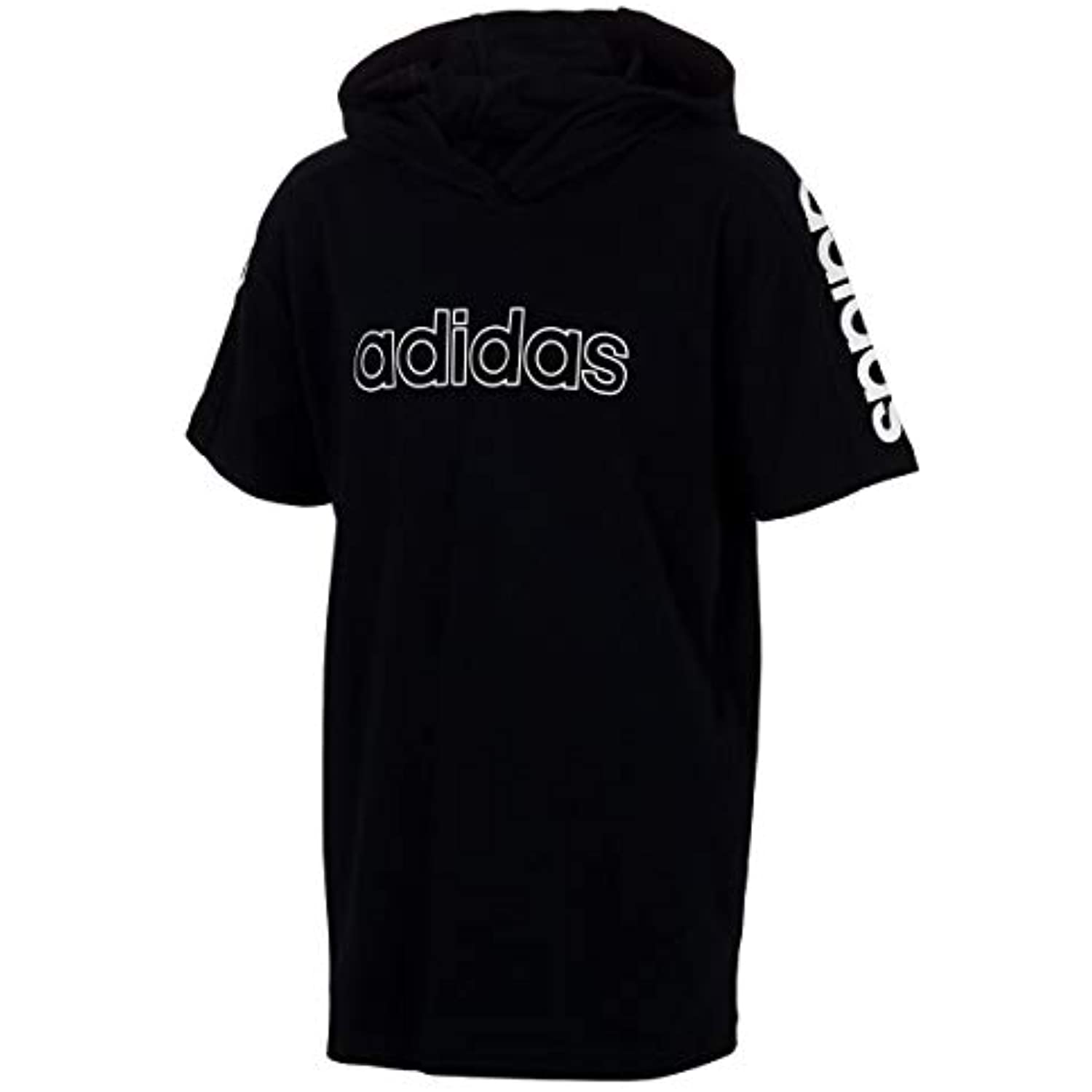 adidas hooded t shirt