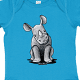 thumbnail image 4 of Inktastic Curious Rhinos Boys or Girls Baby Bodysuit, 4 of 5