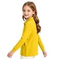 thumbnail image 3 of GrmtClth Boys School Uniform Traditional Collar Polo Shirts Soft Cotton Fabric Primary School Casual Tops Yellow 5-6Years, 3 of 7