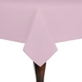 thumbnail image 1 of Ultimate Textile (2 Pack) Cotton-feel 52 x 70-Inch Rectangular Tablecloth - for Wedding and Banquet, Hotel or Home Fine Dining use, Light Pink, 1 of 3
