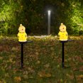 thumbnail image 7 of 3 PCS Christmas Snowman Solar Lights Outdoor Decoration, Snowman Landscape Lights Stake LED Waterproof Holiday Walkway Lights for Decor Garden, Yard, Lawn, Park, Porch, 7 of 7
