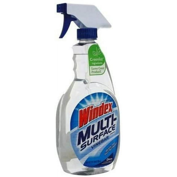 Windex Vinegar Multi-Surface Cleaner - Vinegar Window Cleaner Spray - Pack of 8, 23 Oz