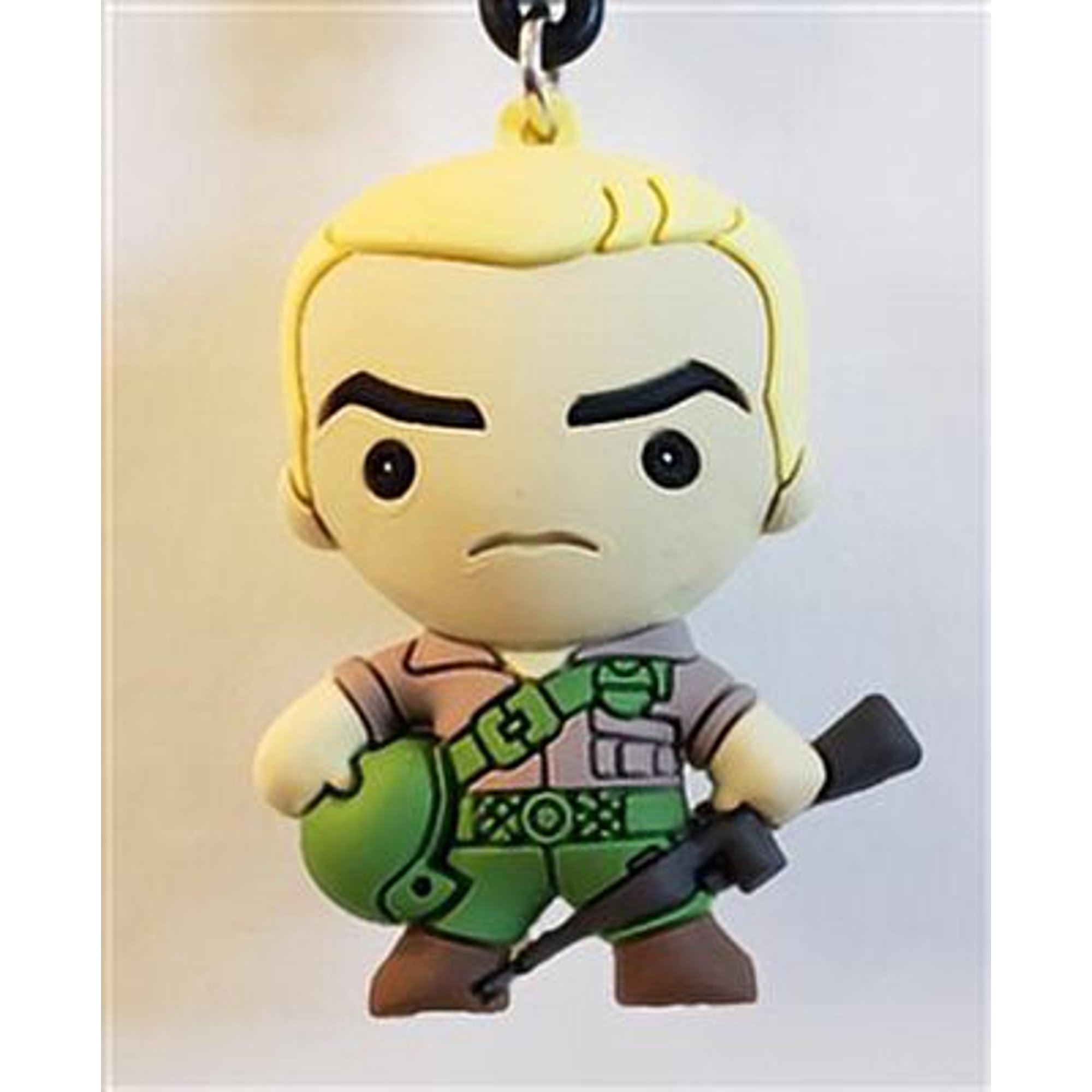 Monogram G.I. Joe Series 1 Figural Bag Clip - Duke