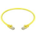 thumbnail image 2 of Cmple - 10 Pack Cat6 Ethernet Cable 1.5 ft Cat 6 Network Cables with RJ45 Connectors 10Gbps Computer LAN Patch Cord Router Internet Wire - Yellow, 2 of 7