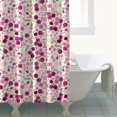 thumbnail image 5 of Waterproof Pioneer Shower Curtain 84x72 Inch Polyester Unique Colorful Floral Shower Curtain for Bathroom Hotel Home Decor with 12 Plastic Hooks, 5 of 5